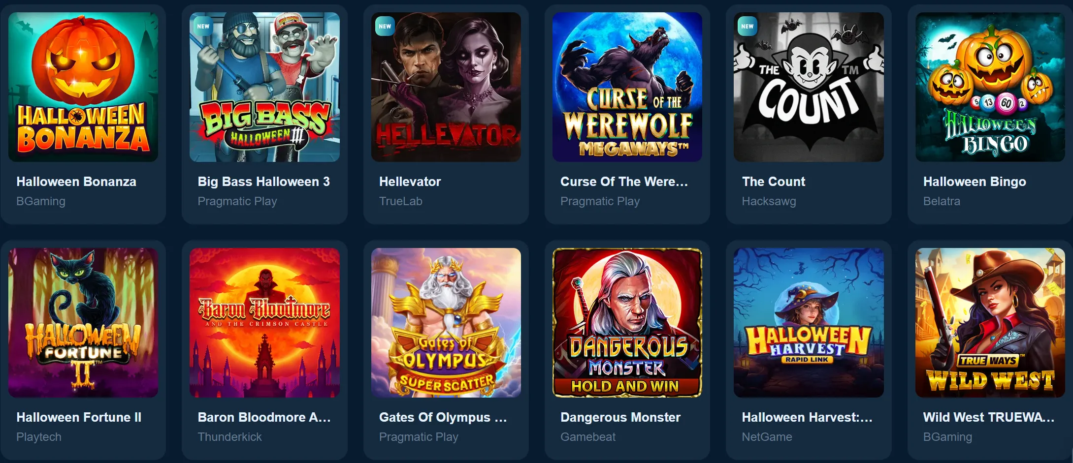 revery play casino popular games